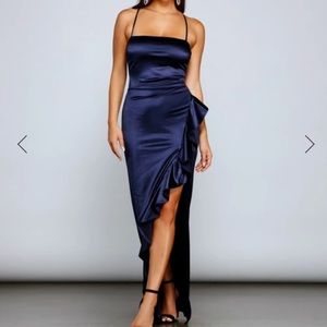 Windsor navy blue formal dress